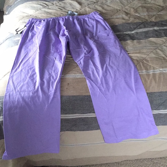 Women Barco lavender uniform pants - Picture 6 of 8